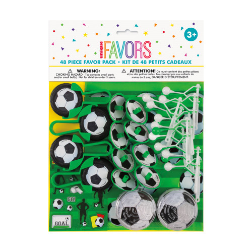 Football favour Pack 48 pieces