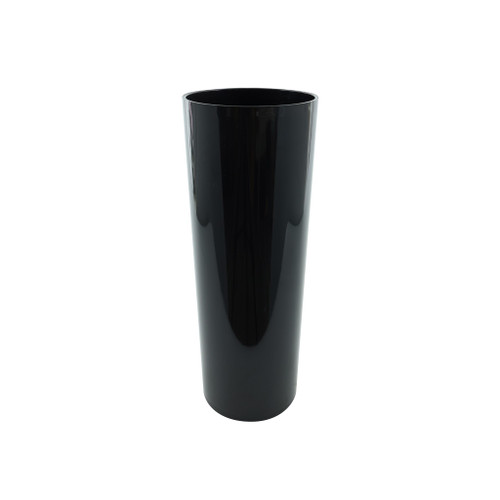 Black Acrylic Cylinder (Dia16 x H43cm)