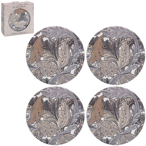 Acanthus Ceramic Coasters S4