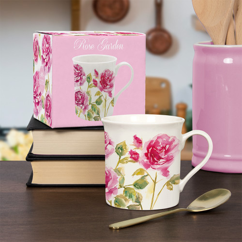Rose Garden Mug from Country Baskets