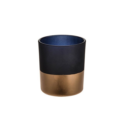 Midnight Blue Tlight Holder 8Cm from Country Baskets