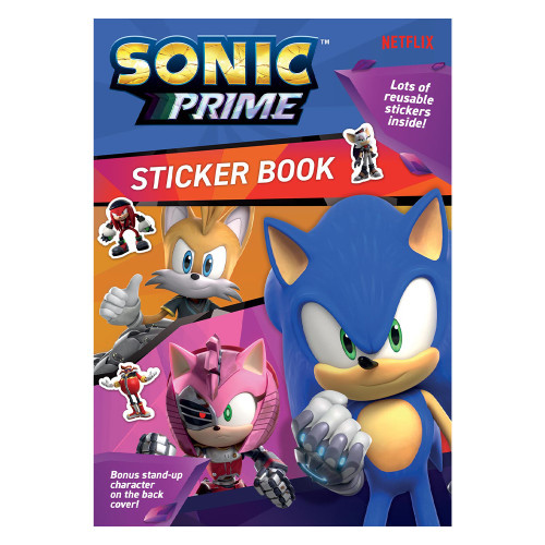 Sonic Prime Sticker Book