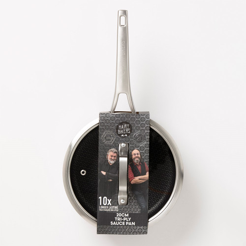 Hairy Bikers Hex Guard 20Cm Saucepan