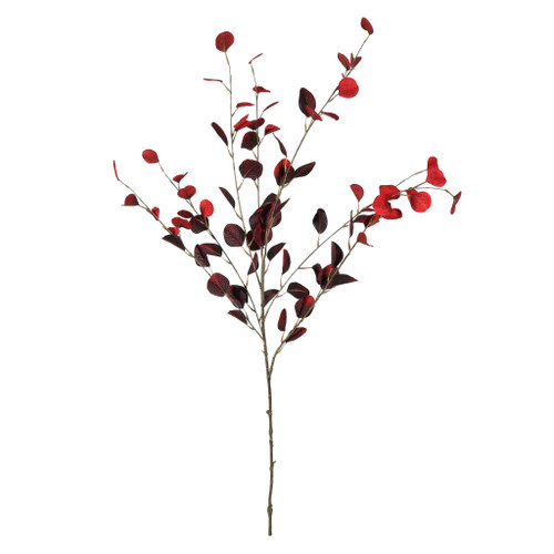 Eucalyptus Spray - Red - 121cm from Country Baskets