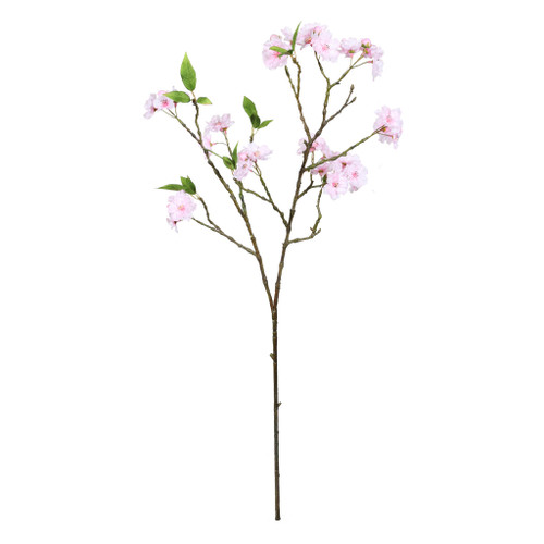 Peach Blossom Spray - Pink - 82cm from Country Baskets