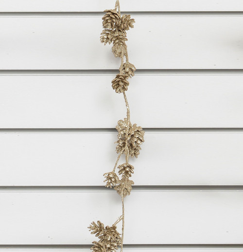 120cm Glitter Cone Garland Champ from Country Baskets