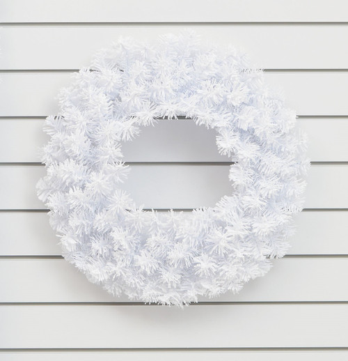 24" Flocked Nebraska Wreath 120T from Country Baskets