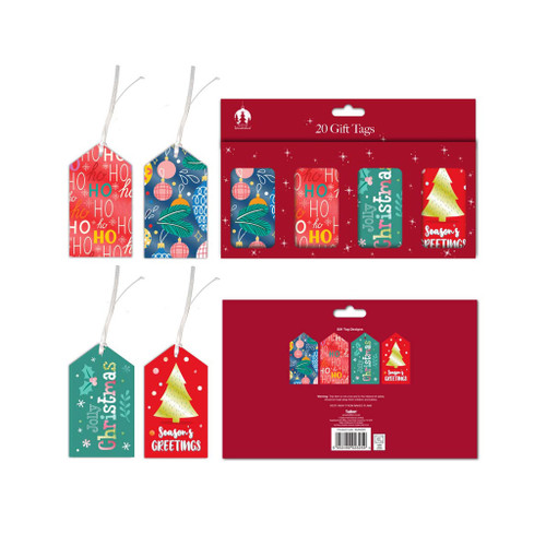 16 Contemporary Design Luggage Gift Tags from Country Baskets