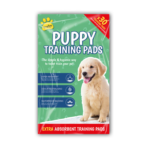 Puppy training pads 30 pack from Country Baskets