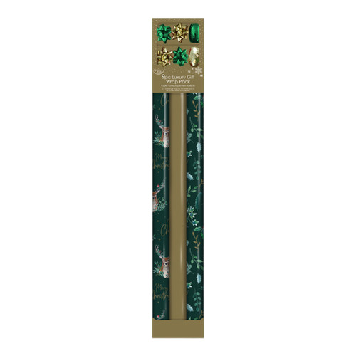 Woodland Metallic Wrap Comp 18S Fsc from Country Baskets
