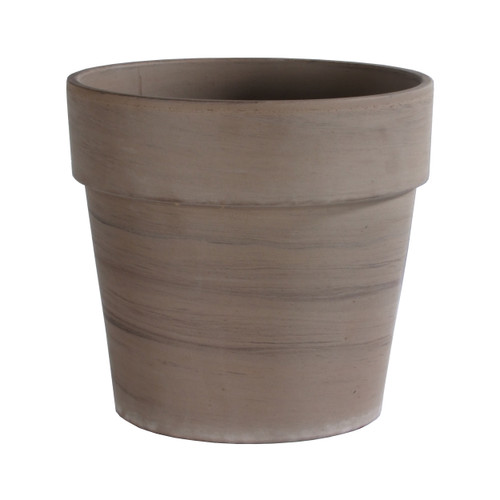 Basalt Terracotta Calima Pot (16.37 x 14.42cm)