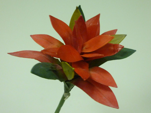 71cm Foam Ginger Stem Red