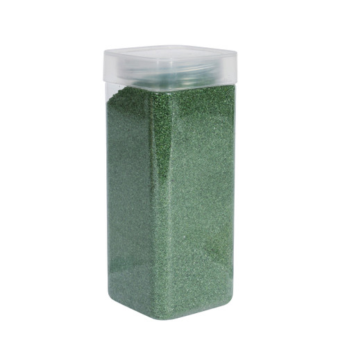 Sand Moss Green - Square Jar - 800gr from Country Baskets