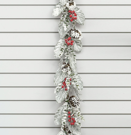 152cm Snow Cone/Eucalyptus Garland from Country Baskets