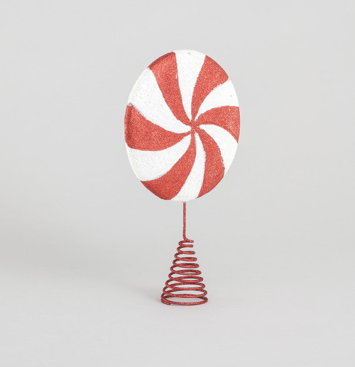 32cm Swirl Pattern Tree Top Red/Wh from Country Baskets