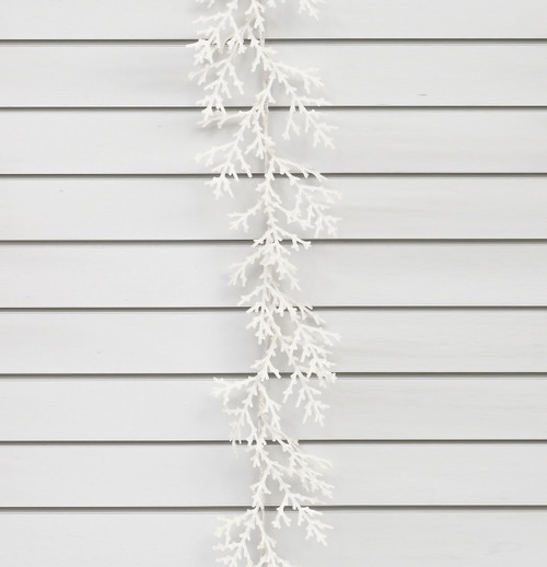 152cm Glitter Twig Garland White from Country Baskets