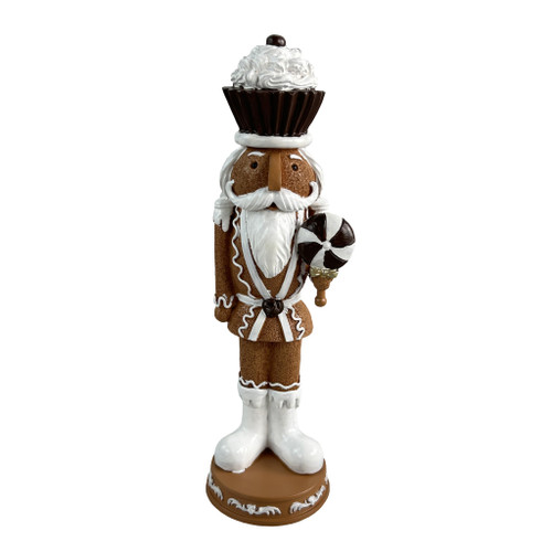 Nutcracker with cup cake hat 7x6.5x22.5cm