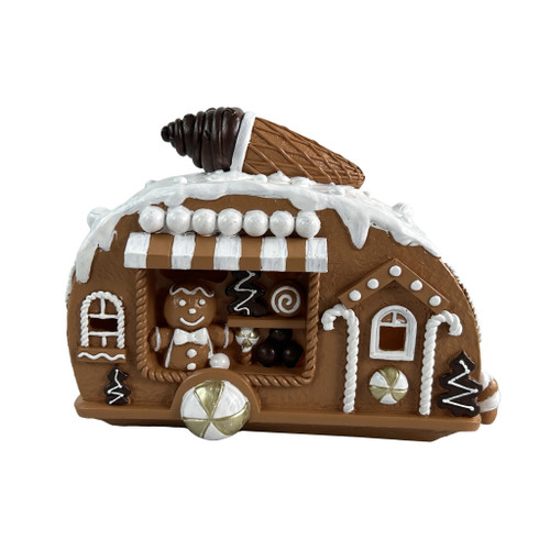 Gingerbread Bread Caravan18x7.6x12.5cm