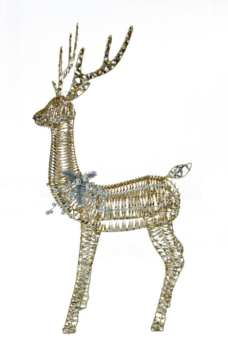 Reindeer Gold H120cm 60 Warm White LED Reindeer Gold H120cm 60 Warm White LED