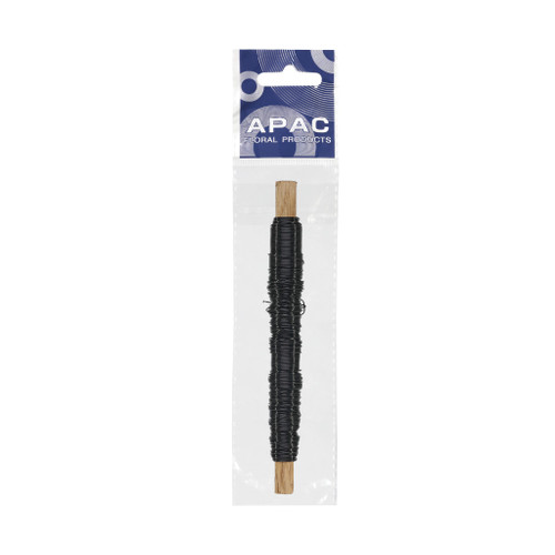 Black Metallic Wire on wooden stick 50g Black Metallic Wire on wooden stick 50g