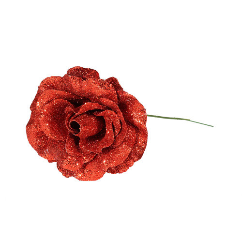 Glitter Rose Red