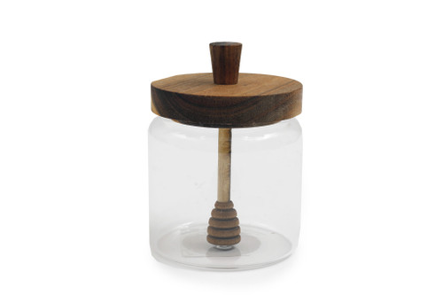 12.5 Glass Honey Storage Jar