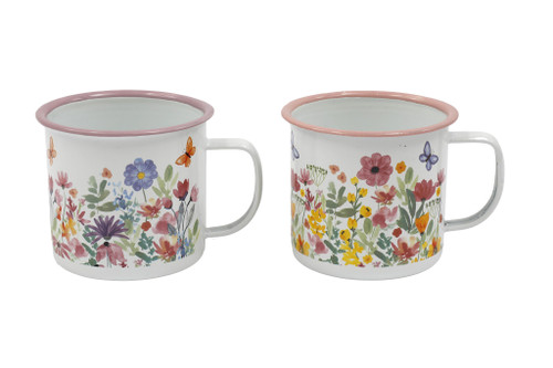 9cm Springtime Tin Mug