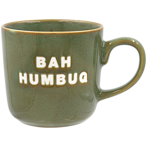 Bah Humbug Mug Green
