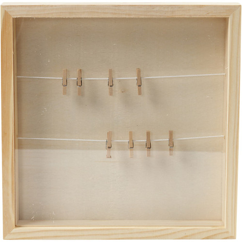 3D Frame With Pegs 23.5Cm
