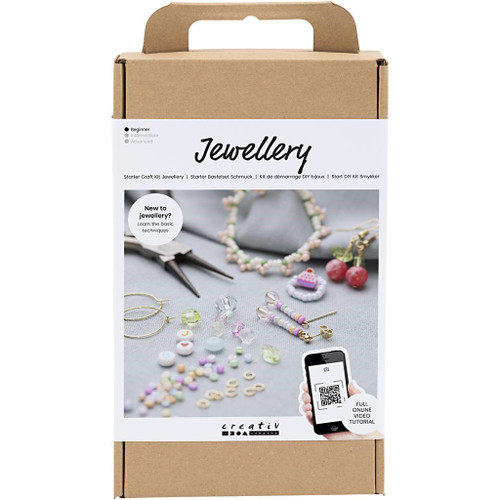 Starter Craft Kit Jewellery Vibrant Colours, 1 pack