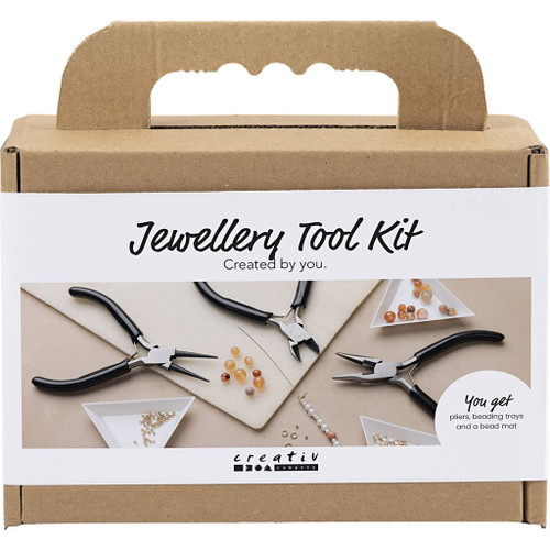 Jewellery Tool Kit, L: 10+11+12 cm, 1 set