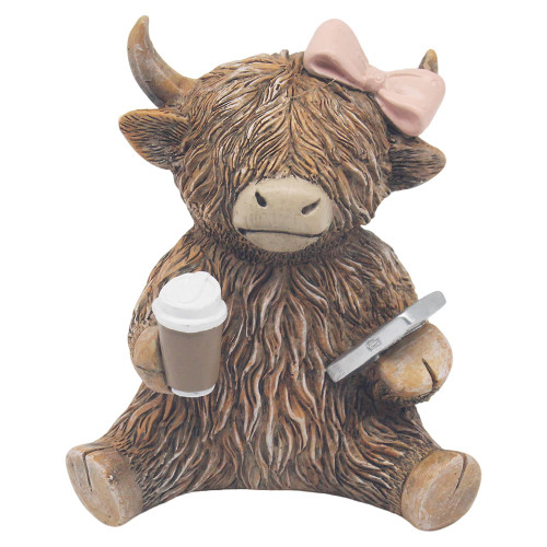 Highland Cow Coffeeholic