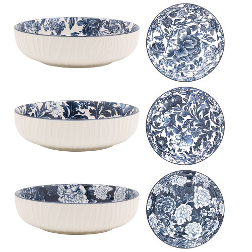 Fleur Bowl 22Cm 3 Asst