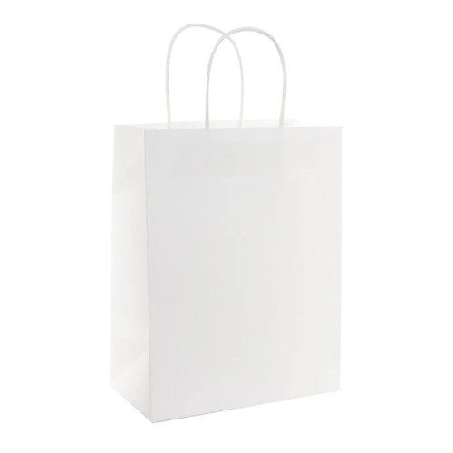 Kraft Paper Bag White Pack Of 10