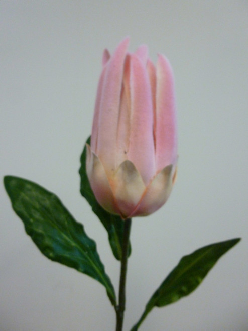 51cm Protea Spray Pink