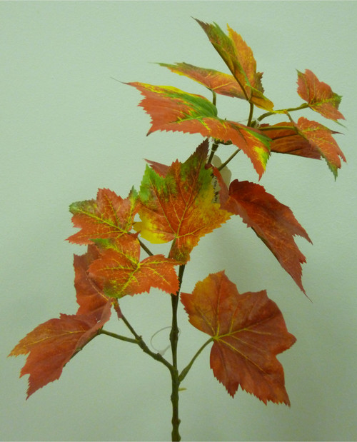 46cm Canada Maple Leaf Burgundy