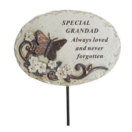 Grandad Butterfly Stick 32x10cm