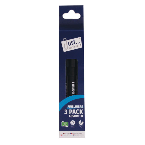 3 Fine liner Pens