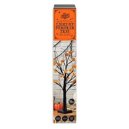 LED Pumpkin Tree 55cm