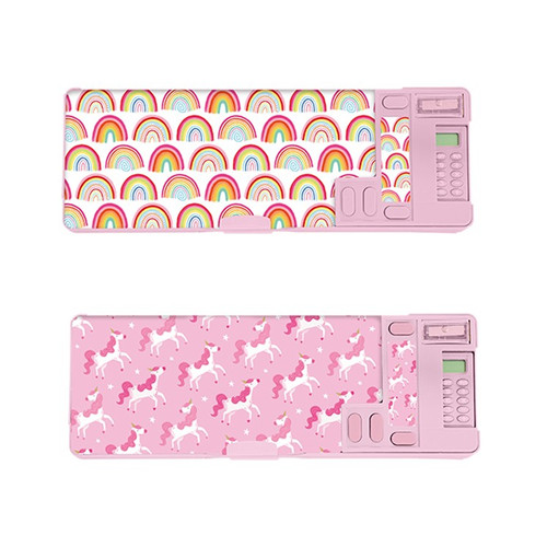 Girls Multifunctional Pencil Case 2 Assorted