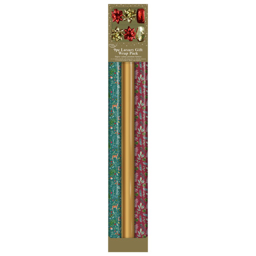 Woodland Metallic Wrap Comp Set of 3 designs