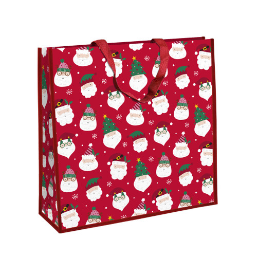 Funky Santa Jumbo Woven Bag for life