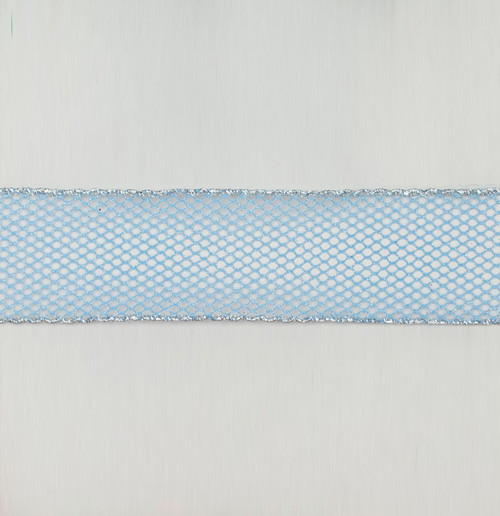 2.5"x5Y Lattice Pattern Light Blue