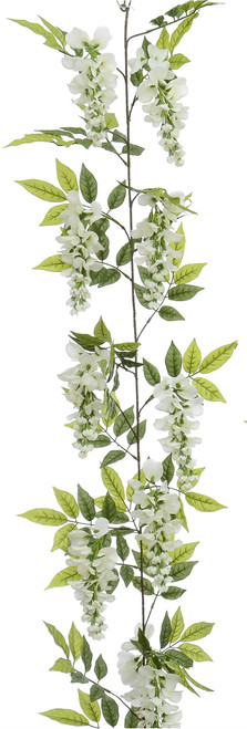 210cm Wisteria Garland Cream