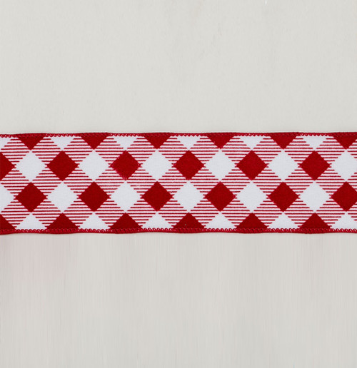 2.5"x5Y Check Pattern Ribbon R/W
