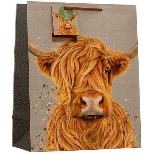 Highland Cow Large Bag