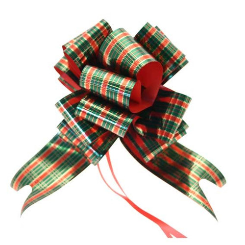 Pull Bows Tartan 50Mm Pk20