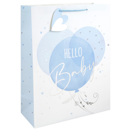 Hello Baby Boy Xl Gift Bag 