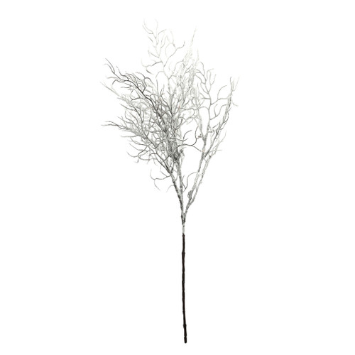 Snow Covered Branch with Glitter - 76cm