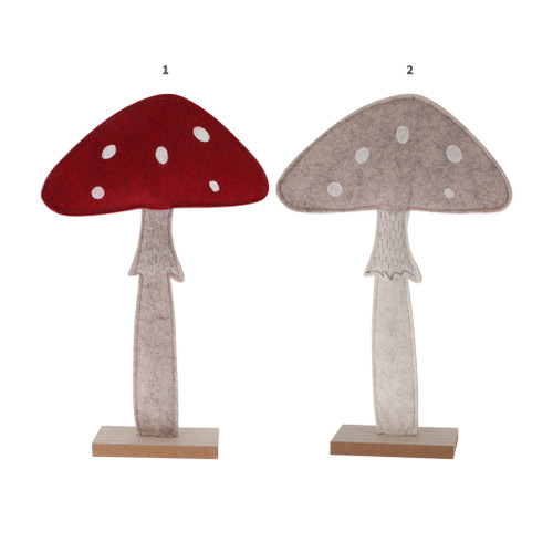 Mushroom 31Cm Felt 2Ass (F7)